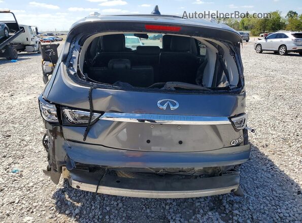 5N1DL0MN7HC511208 2017 INFINITI QX60 Gray Widok z tyłu