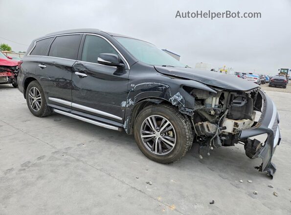 5N1DL0MN7HC527344 2017 INFINITI QX60 Black Առջևի աջ
