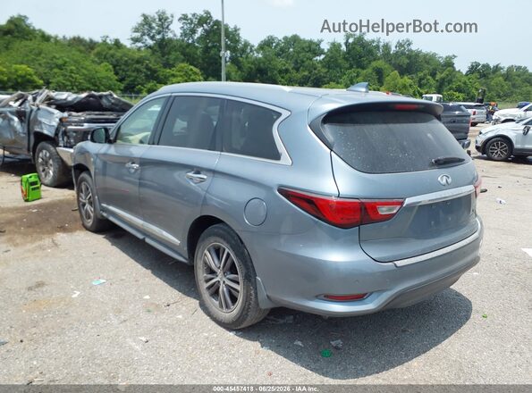5N1DL0MN7JC509481 2018 INFINITI QX60 Silver უკანა მარცხენა