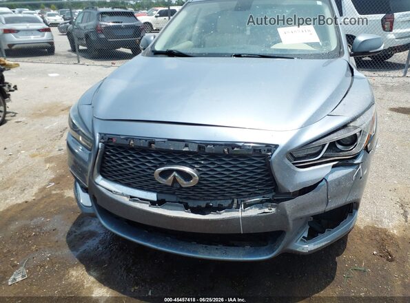 5N1DL0MN7JC509481 2018 INFINITI QX60 Silver ხელსაწყოთა პანელის ხედი