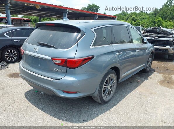 5N1DL0MN7JC509481 2018 INFINITI QX60 Silver უკანა მარჯვენა