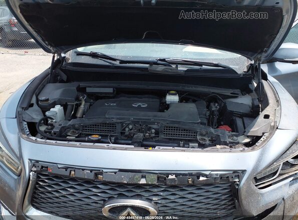 5N1DL0MN7JC509481 2018 INFINITI QX60 Silver უკანა ხედი