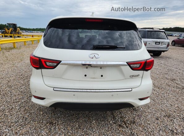 5N1DL0MN7JC520304 2018 INFINITI QX60 White Widok z tyłu