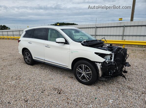 5N1DL0MN7JC520304 2018 INFINITI QX60 White Przód prawy