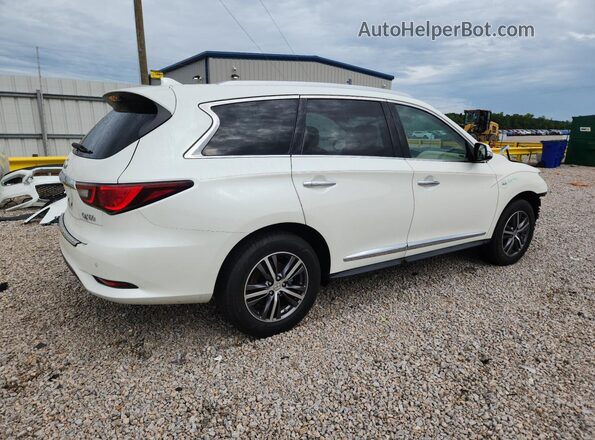 5N1DL0MN7JC520304 2018 INFINITI QX60 White Tył prawy