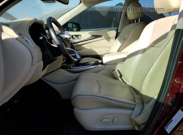 5N1DL0MN7KC509482 2019 INFINITI QX60 Red 