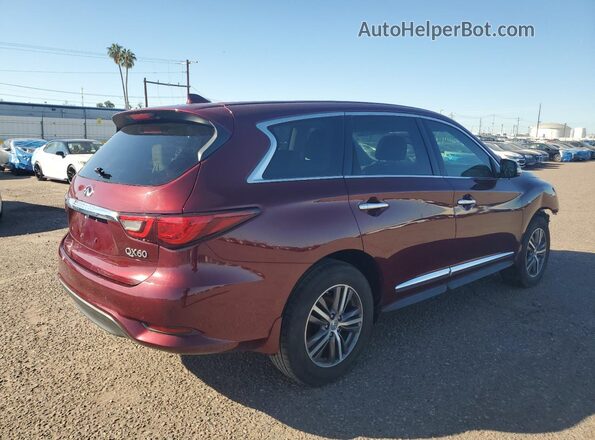 5N1DL0MN7KC509482 2019 INFINITI QX60 Red Trasero derecho
