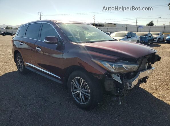 5N1DL0MN7KC509482 2019 INFINITI QX60 Red Delantero derecho