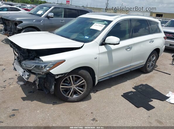 5N1DL0MN7LC518071 2020 INFINITI QX60 White Przód lewy