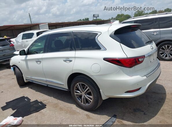 5N1DL0MN7LC518071 2020 INFINITI QX60 White Widok wnętrza 360 stopni