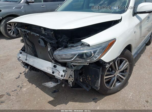 5N1DL0MN7LC518071 2020 INFINITI QX60 White Widok z przodu