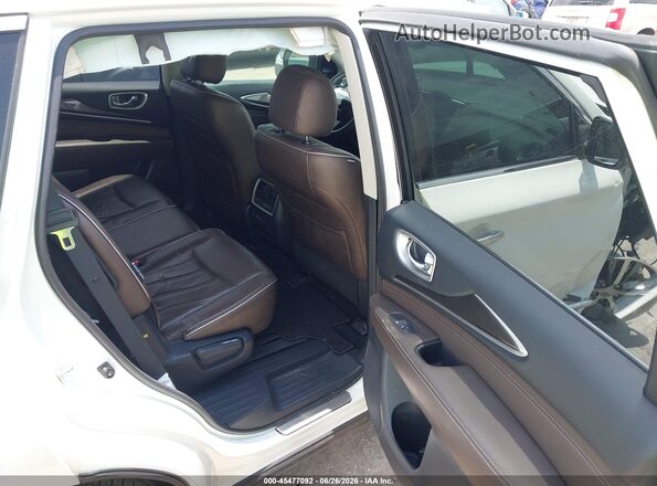 5N1DL0MN7LC518071 2020 INFINITI QX60 White Widok naklejki z numerem VIN