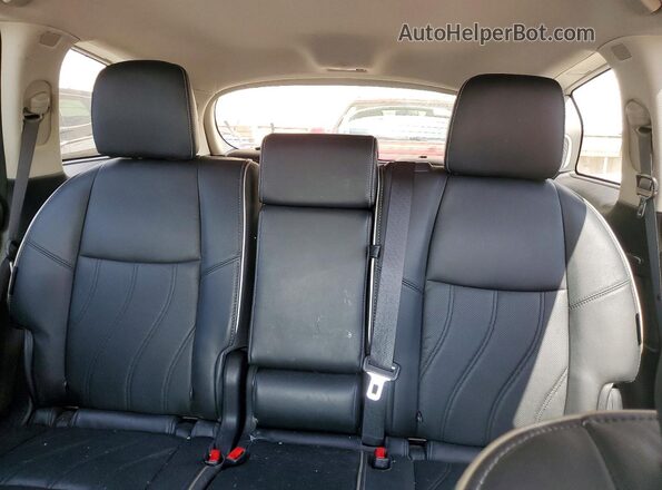 5N1DL0MN7LC536019 2020 INFINITI QX60 Gray Widok tylnych siedzeń