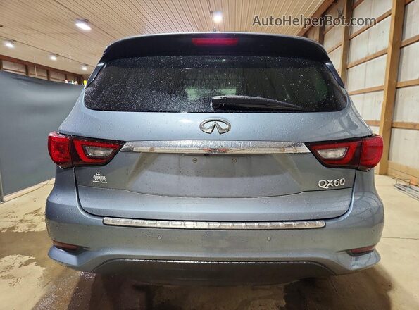 5N1DL0MN8KC515792 2019 INFINITI QX60 Синий Вид сзади