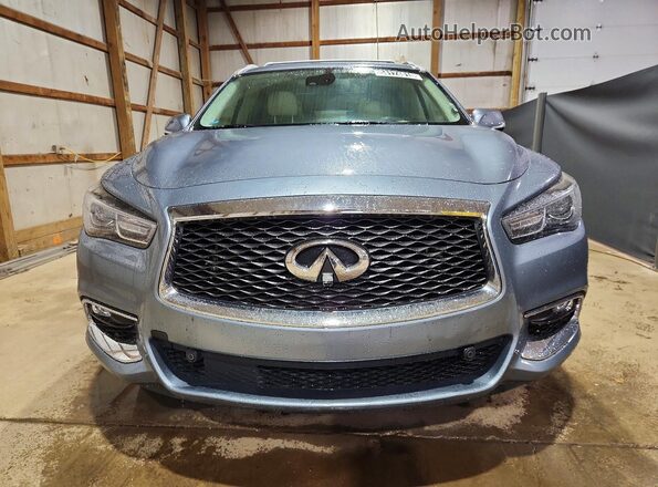 5N1DL0MN8KC515792 2019 INFINITI QX60 Синий Вид спереди