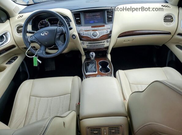 5N1DL0MN8KC515792 2019 INFINITI QX60 Синий Вид панели приборов