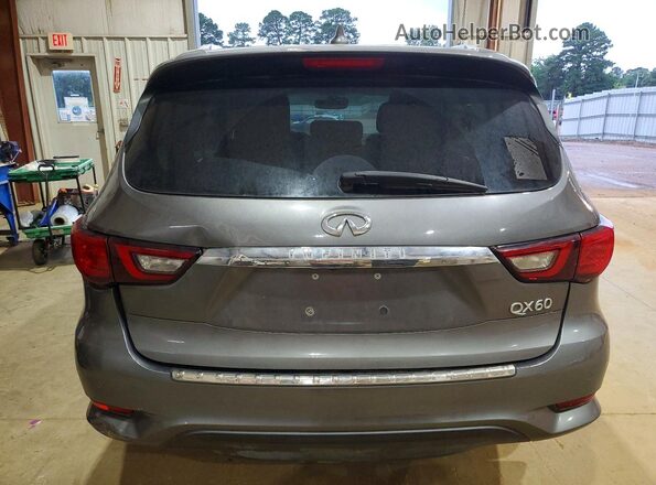 5N1DL0MN8KC557038 2019 INFINITI QX60 Gray Widok z tyłu