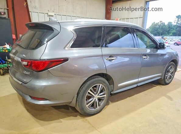 5N1DL0MN8KC557038 2019 INFINITI QX60 Gray Tył prawy