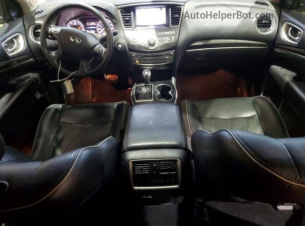 5N1DL0MN8KC557038 2019 INFINITI QX60 Gray Widok deski rozdzielczej