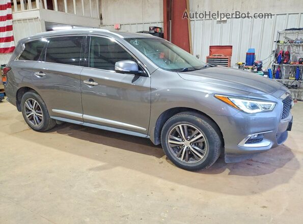 5N1DL0MN8KC557038 2019 INFINITI QX60 Gray Przód prawy