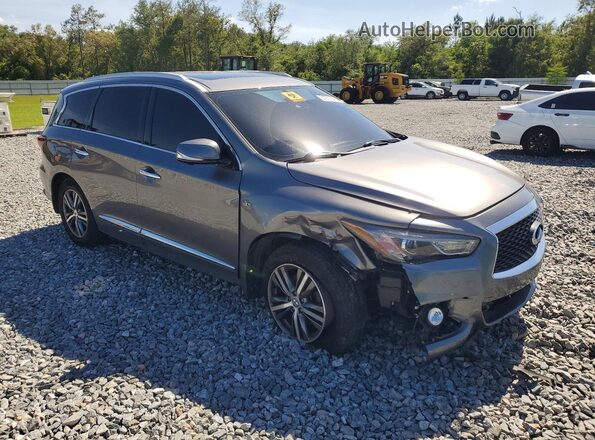 5N1DL0MN8LC500162 2020 INFINITI QX60 Gray წინა მარჯვენა