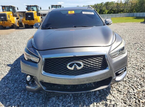 5N1DL0MN8LC500162 2020 INFINITI QX60 Gray წინა ხედი