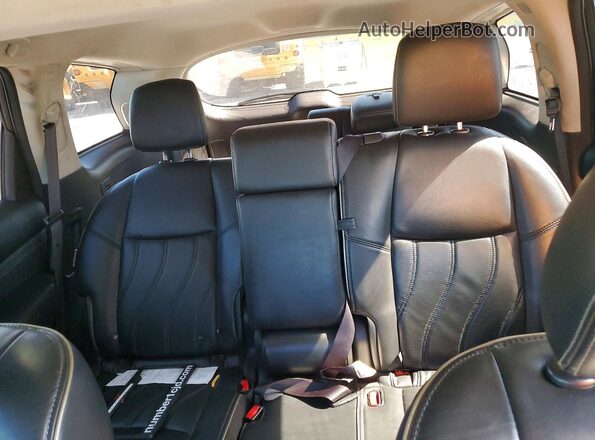 5N1DL0MN8LC500162 2020 INFINITI QX60 Gray უკანა სავარძლების ხედი