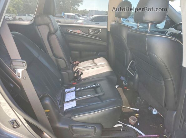 5N1DL0MN8LC500162 2020 INFINITI QX60 Gray უკანა სალონის ხედი
