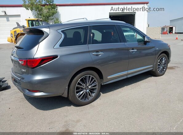 5N1DL0MN9HC509167 2017 INFINITI QX60 Gray Trasero derecho