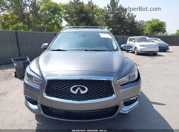 5N1DL0MN9HC509167 2017 INFINITI QX60 Gray Vista del cuadro de instrumentos