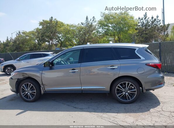 5N1DL0MN9HC509167 2017 INFINITI QX60 Gray Vista interior de 360 grados