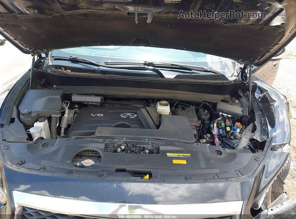 5N1DL0MN9JC530767 2018 INFINITI QX60 Black უკანა ხედი