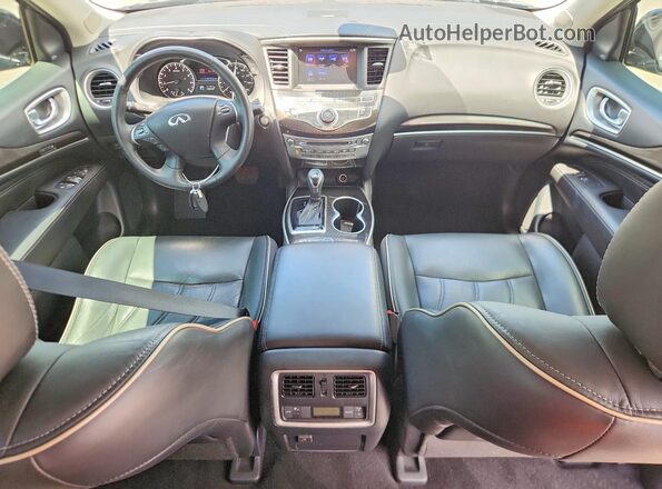 5N1DL0MN9KC505269 2019 INFINITI QX60 Blue Vista del salpicadero