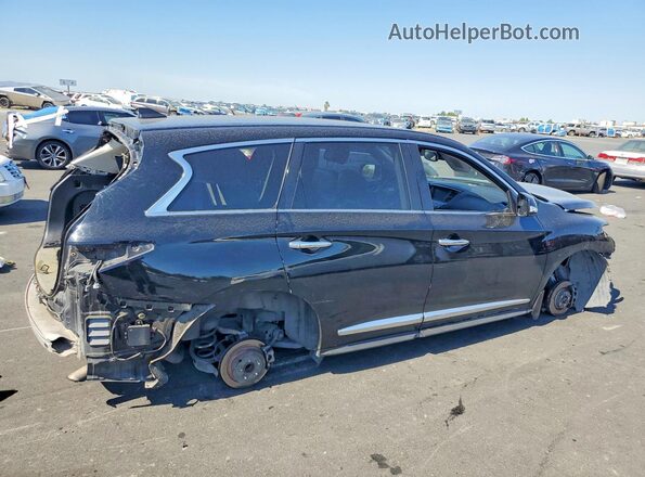 5N1DL0MN9KC534495 2019 INFINITI QX60 Черный Задняя правая четверть