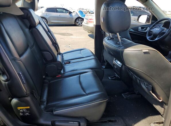 5N1DL0MN9KC534495 2019 INFINITI QX60 Черный Вид задних сидений