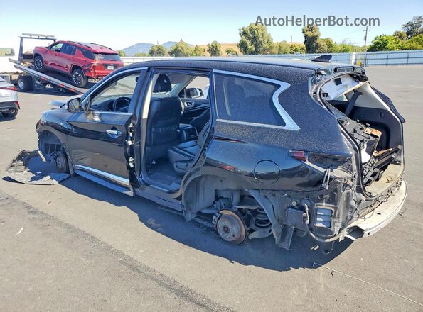 5N1DL0MN9KC534495 2019 INFINITI QX60 Черный Задняя левая четверть