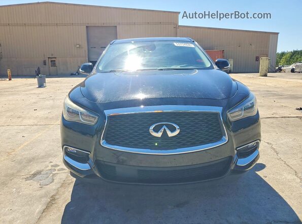 5N1DL0MN9KC563740 2019 INFINITI QX60 Black Front view