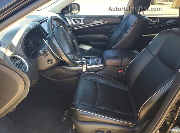 5N1DL0MN9KC563740 2019 INFINITI QX60 Black Front interior view