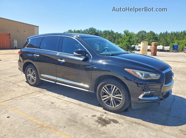 5N1DL0MN9KC563740 2019 INFINITI QX60 Black Front right