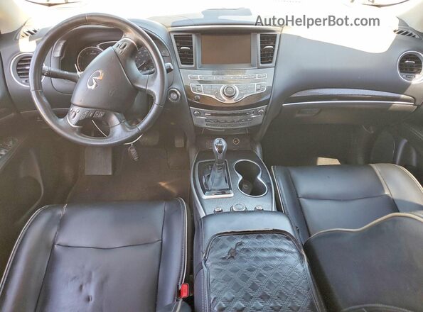5N1DL0MN9KC563740 2019 INFINITI QX60 Black Dashboard view