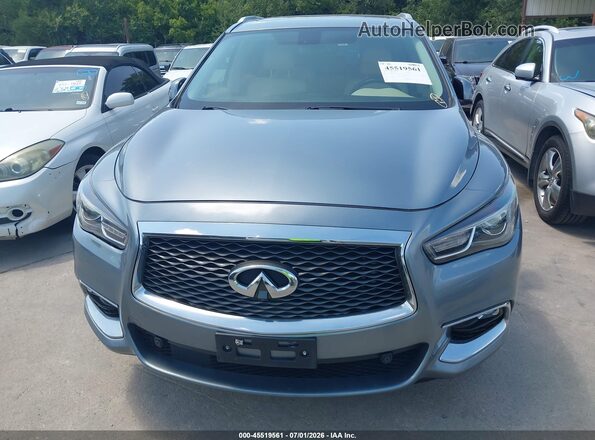 5N1DL0MNXHC515012 2017 INFINITI QX60 Blue Widok z przodu