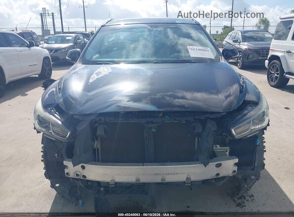 5N1DL0MNXHC547328 2017 INFINITI QX60 Black Սարքավորումների վահանակի տեսք