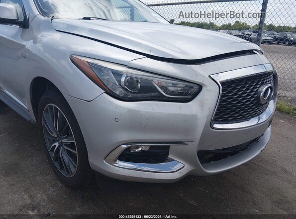 5N1DL0MNXHC549502 2017 INFINITI QX60 Серебряный 