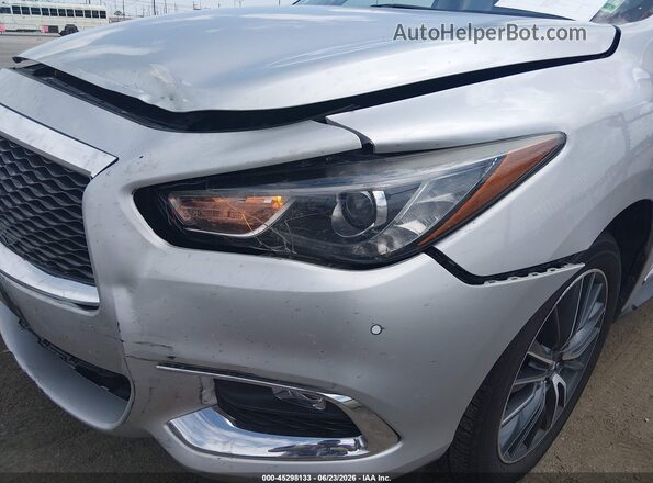 5N1DL0MNXHC549502 2017 INFINITI QX60 Серебряный 