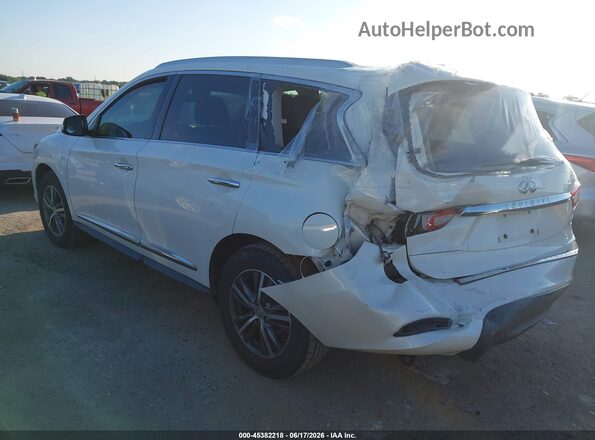 5N1DL0MNXJC512083 2018 INFINITI QX60 Белый Задняя левая четверть