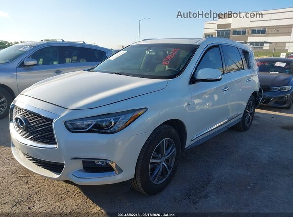 5N1DL0MNXJC512083 2018 INFINITI QX60 Белый Передняя левая четверть