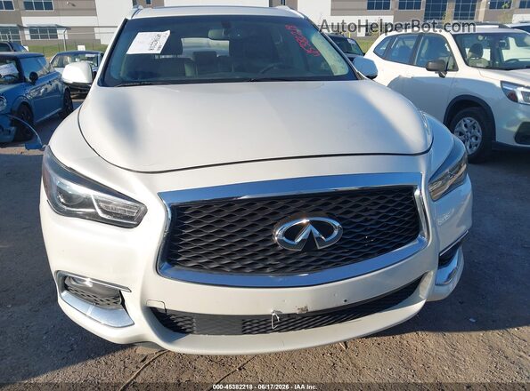 5N1DL0MNXJC512083 2018 INFINITI QX60 Белый Вид щитка приборов