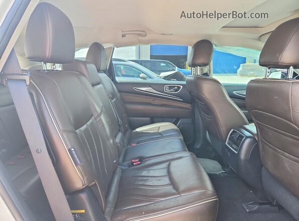 5N1DL0MNXJC520944 2018 INFINITI QX60 Белый Вид задней части салона