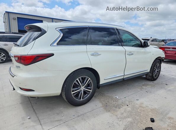 5N1DL0MNXJC520944 2018 INFINITI QX60 Белый Задняя правая четверть