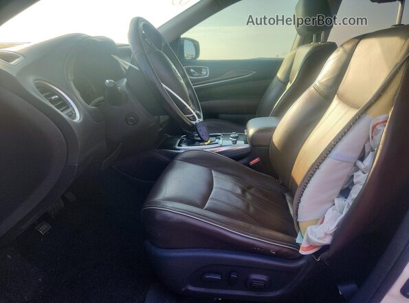 5N1DL0MNXJC520944 2018 INFINITI QX60 Белый Вид салона спереди